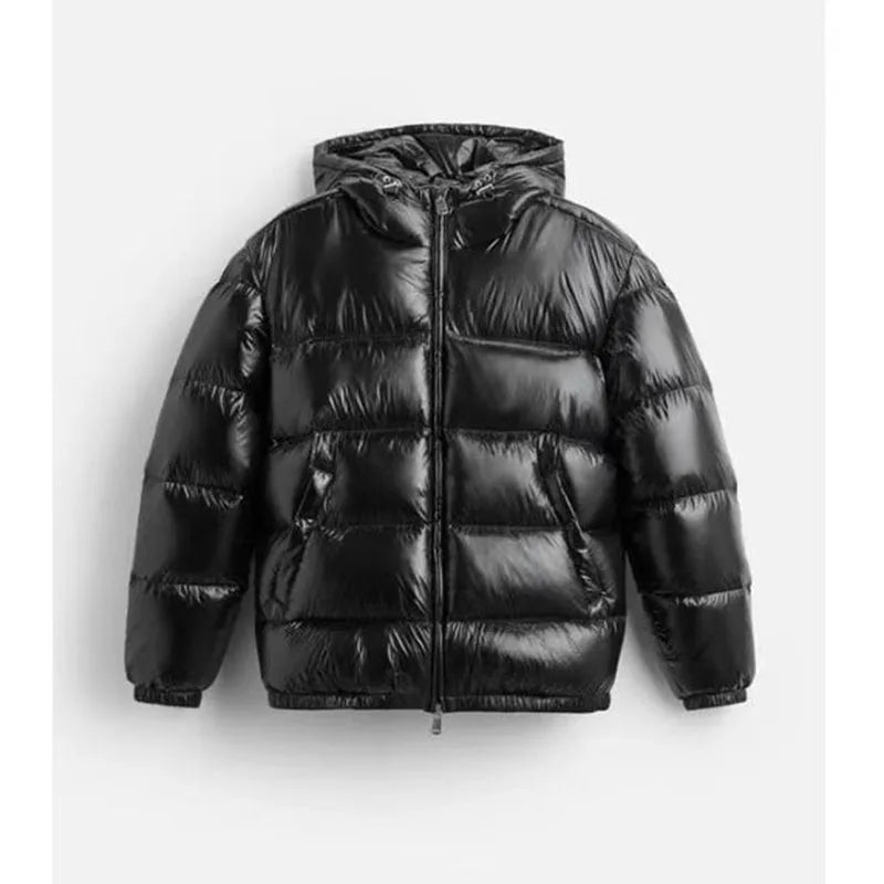 Puffer Jacke für Herren Wasserdicht Leicht Modern für Herbst und Winter 0