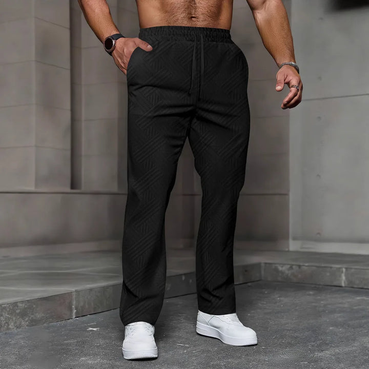 Sportliche Herren Freizeithosen mit Elastischem Bund – Bequeme Lockere Passform, Praktische Taschen, Vielseitig für Alle Jahreszeiten 3