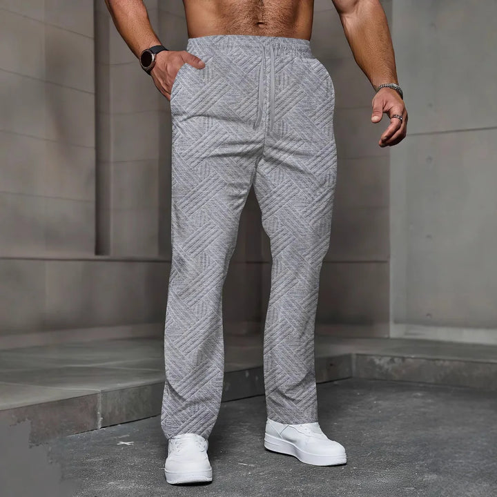 Sportliche Herren Freizeithosen mit Elastischem Bund – Bequeme Lockere Passform, Praktische Taschen, Vielseitig für Alle Jahreszeiten 4