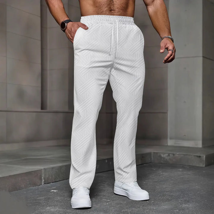 Sportliche Herren Freizeithosen mit Elastischem Bund – Bequeme Lockere Passform, Praktische Taschen, Vielseitig für Alle Jahreszeiten 5