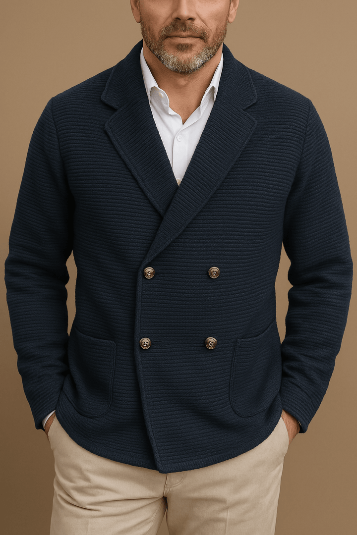 Strickblazer Herren Elegant für Business & Freizeit