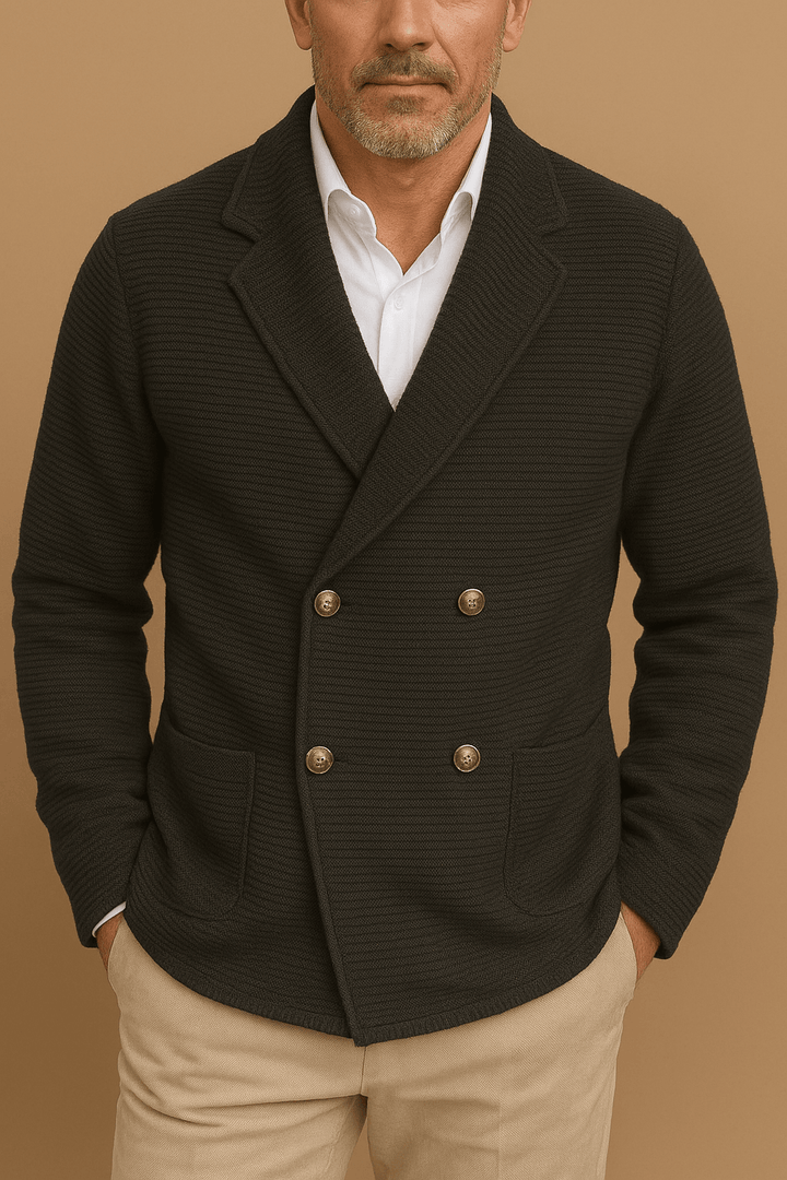 Strickblazer Herren Elegant für Business & Freizeit