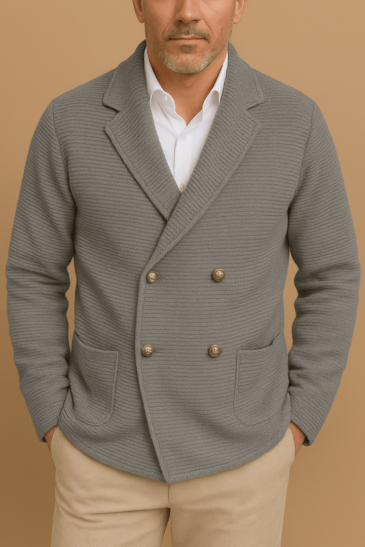 Strickblazer Herren Elegant für Business & Freizeit