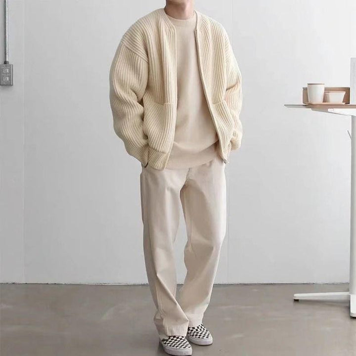 Strickjacke Herren – Stylische und Warme Cardigan für Wintertage, Vielseitig Kombinierbar