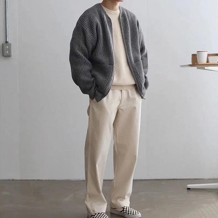 Strickjacke Herren – Stylische und Warme Cardigan für Wintertage, Vielseitig Kombinierbar