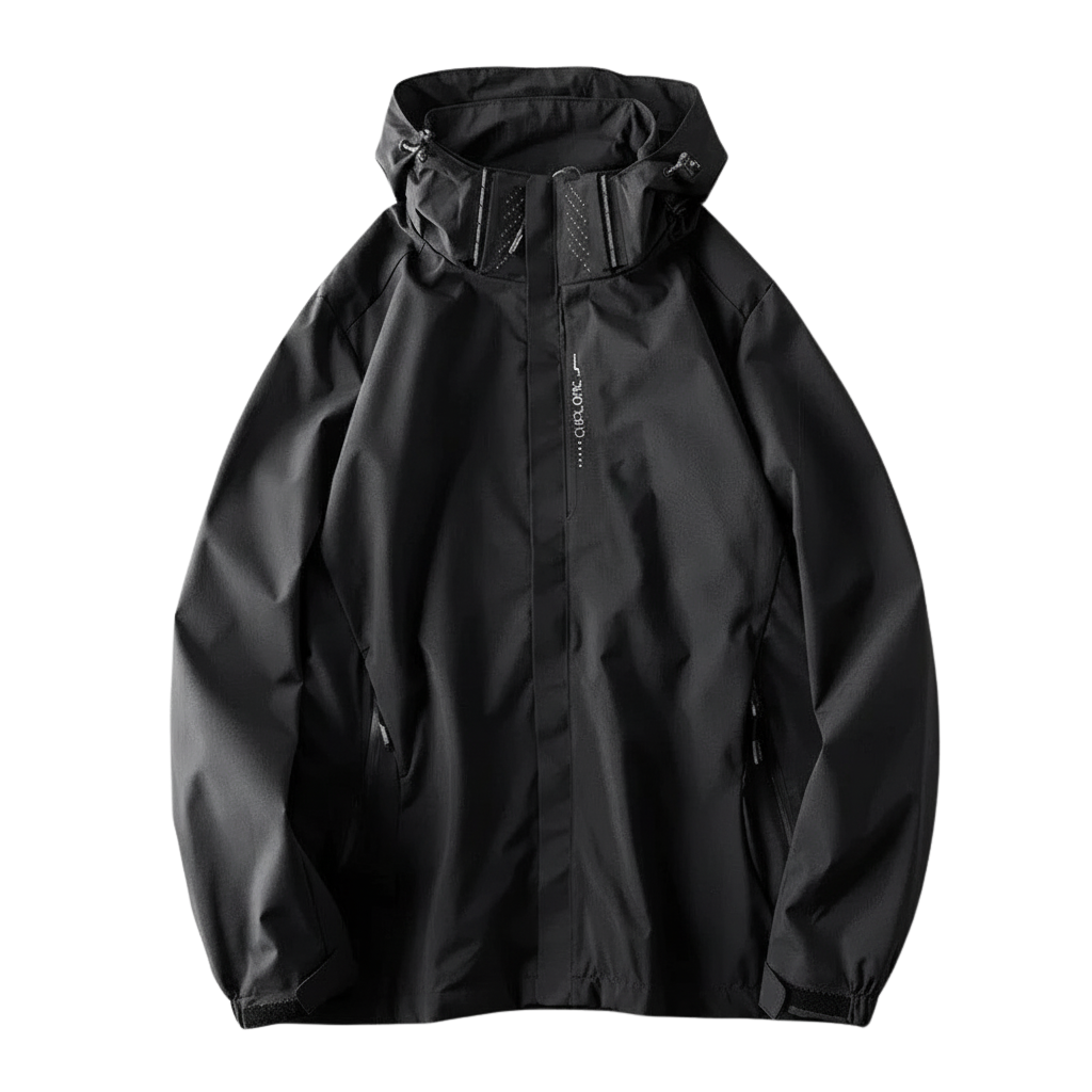 Winterjacke Herren – Wasserdichte Windjacke mit Kapuze für Kälte und Outdoor-Aktivitäten