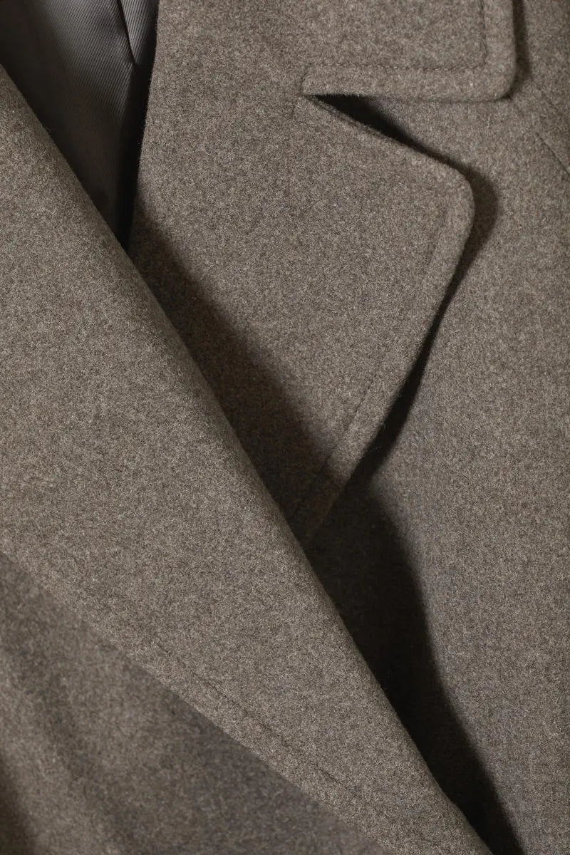 Woll Mantel Damen Oversize – Langer Winter Mantel für Elegante Looks an Kalten Tagen