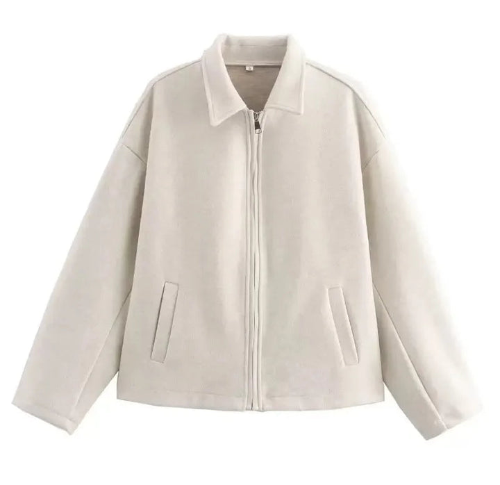 Wolljacke Damen mit Reißverschluss – Elegante Herbstmode für Vielseitige Anlässe