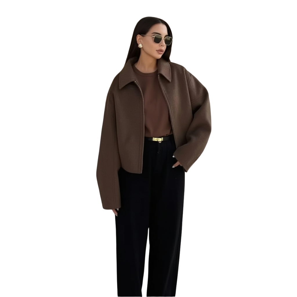 Wolljacke Damen mit Reißverschluss – Elegante Herbstmode für Vielseitige Anlässe